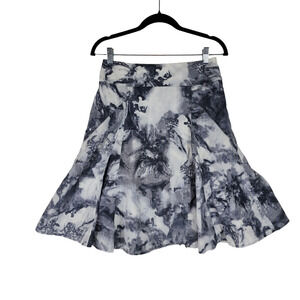 Coldwater Creek Tie Dye Skirt PXS 4 Women‎ Blue White BOHO Hippie Coastal